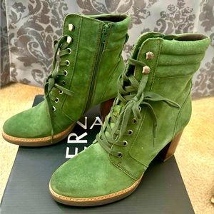 Naturalizer Callie2 Spruce Green Boots-BRAND NEW!